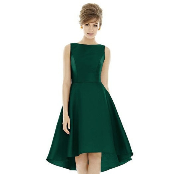 ALFRED SUNG Dresses & Skirts - Alfred Sung Hunter Green Dress